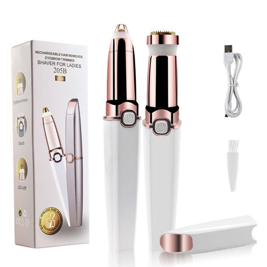2 in 1 Eyebrow Trimmer